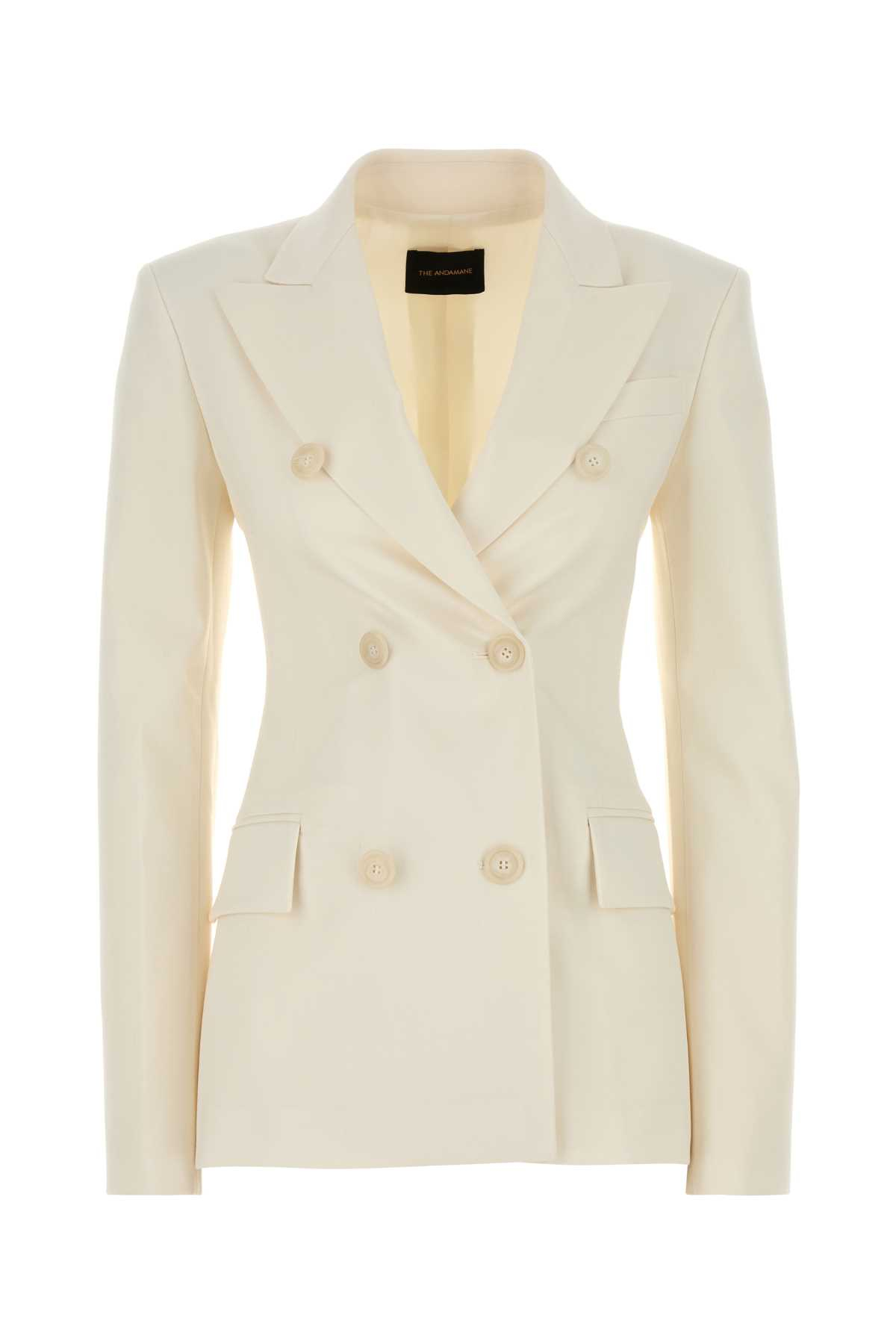 [THE ANDAMANE] Casual Jacket SS25 T173031ATNW050 IVORY