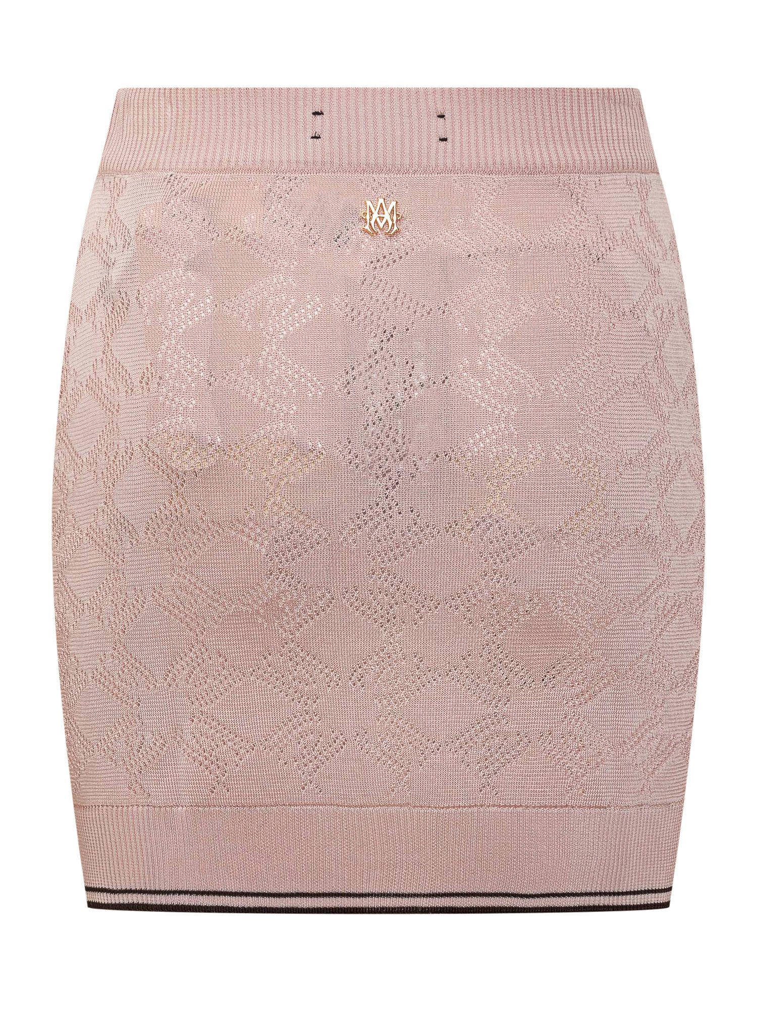 [Amiri] Mini skirt SS25 AWKNKR1015 BLUSH