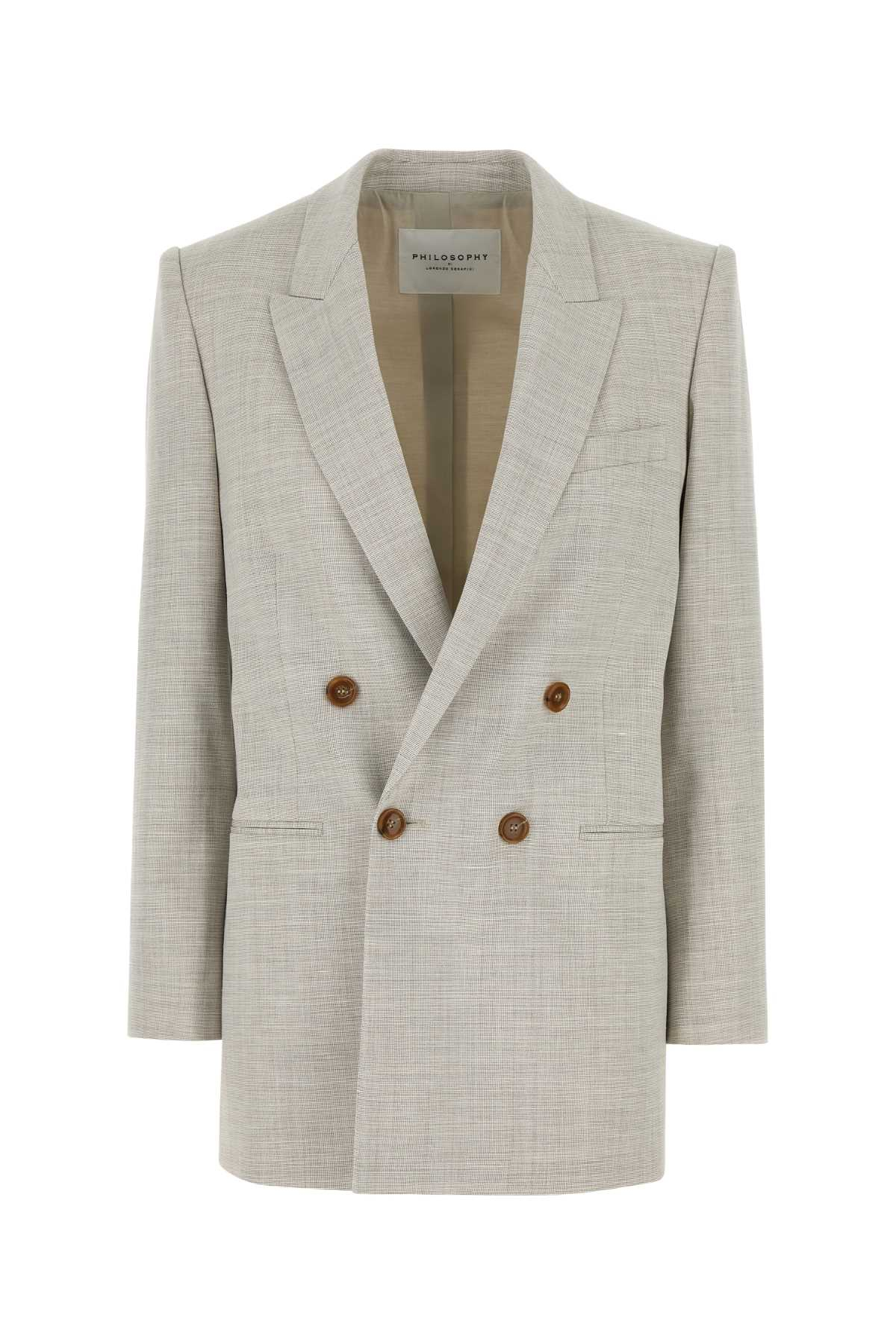 [PHILOSOPHY DI LORENZO SERAFINI] Blazer SS25 A05030726 1002