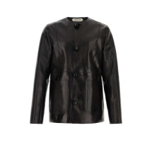 [Namacheko] Leather Jacket FW24 NW24310LN63009999 BLACK