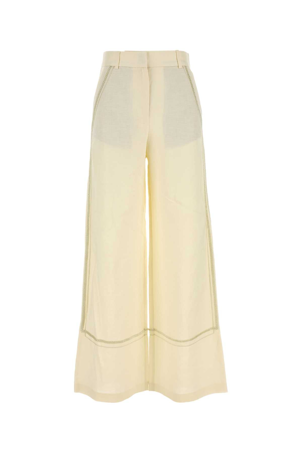 [Camilla And Marc] Trousers FW24 N2P4863 LEMON