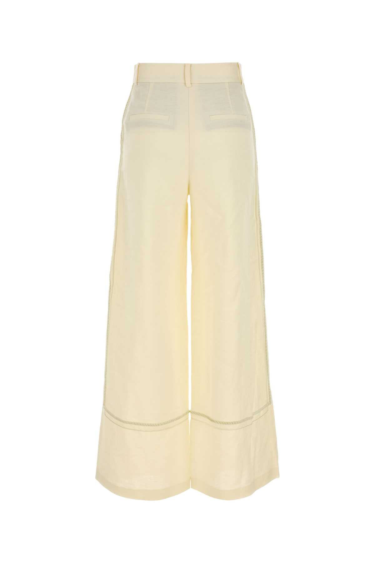 [Camilla And Marc] Trousers FW24 N2P4863 LEMON