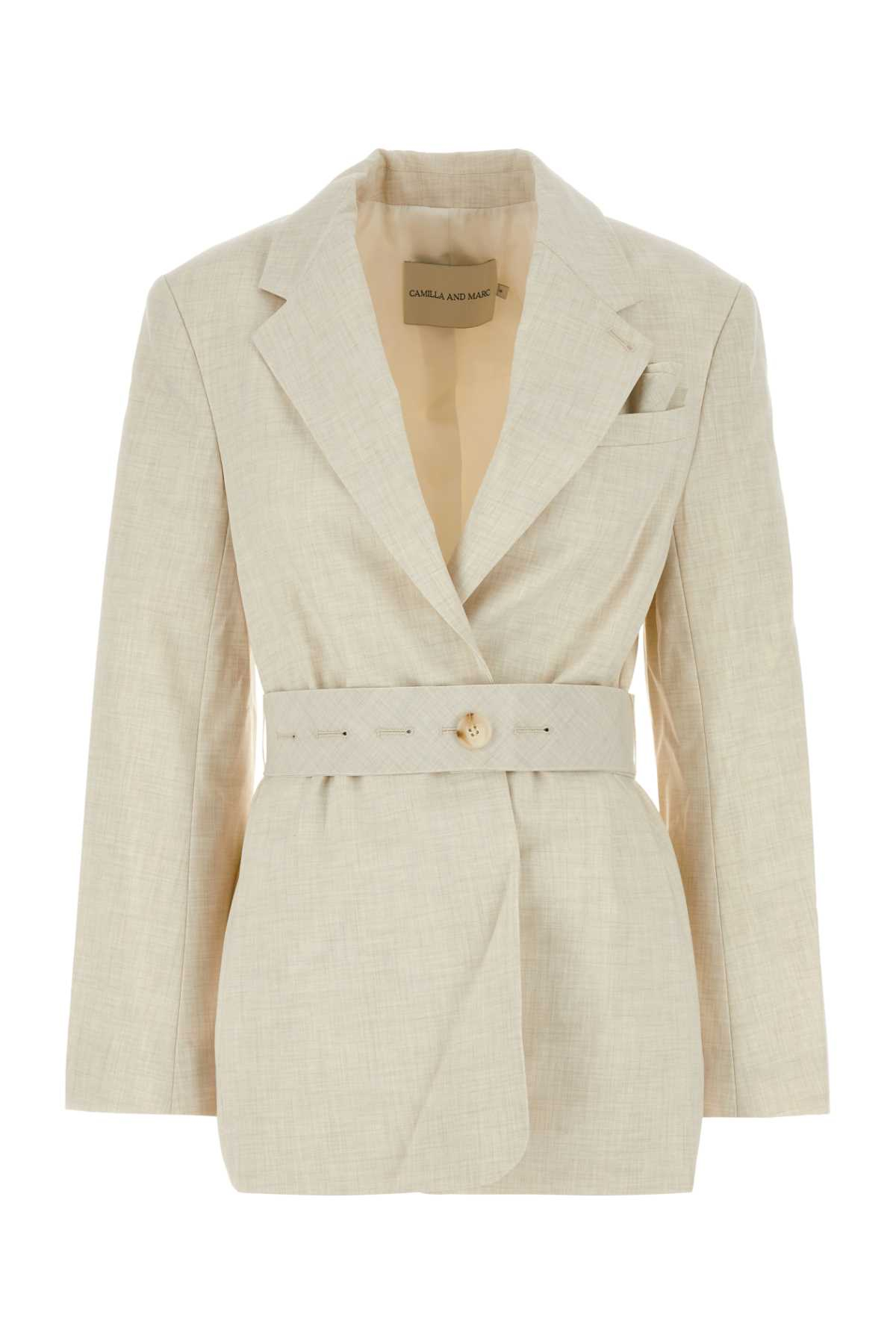 [Camilla And Marc] Blazer FW24 M2J2932 IVORYMARLE