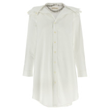 [Y/Project] Long sleeve dress FW24 101DR004EVERGREENWHITE