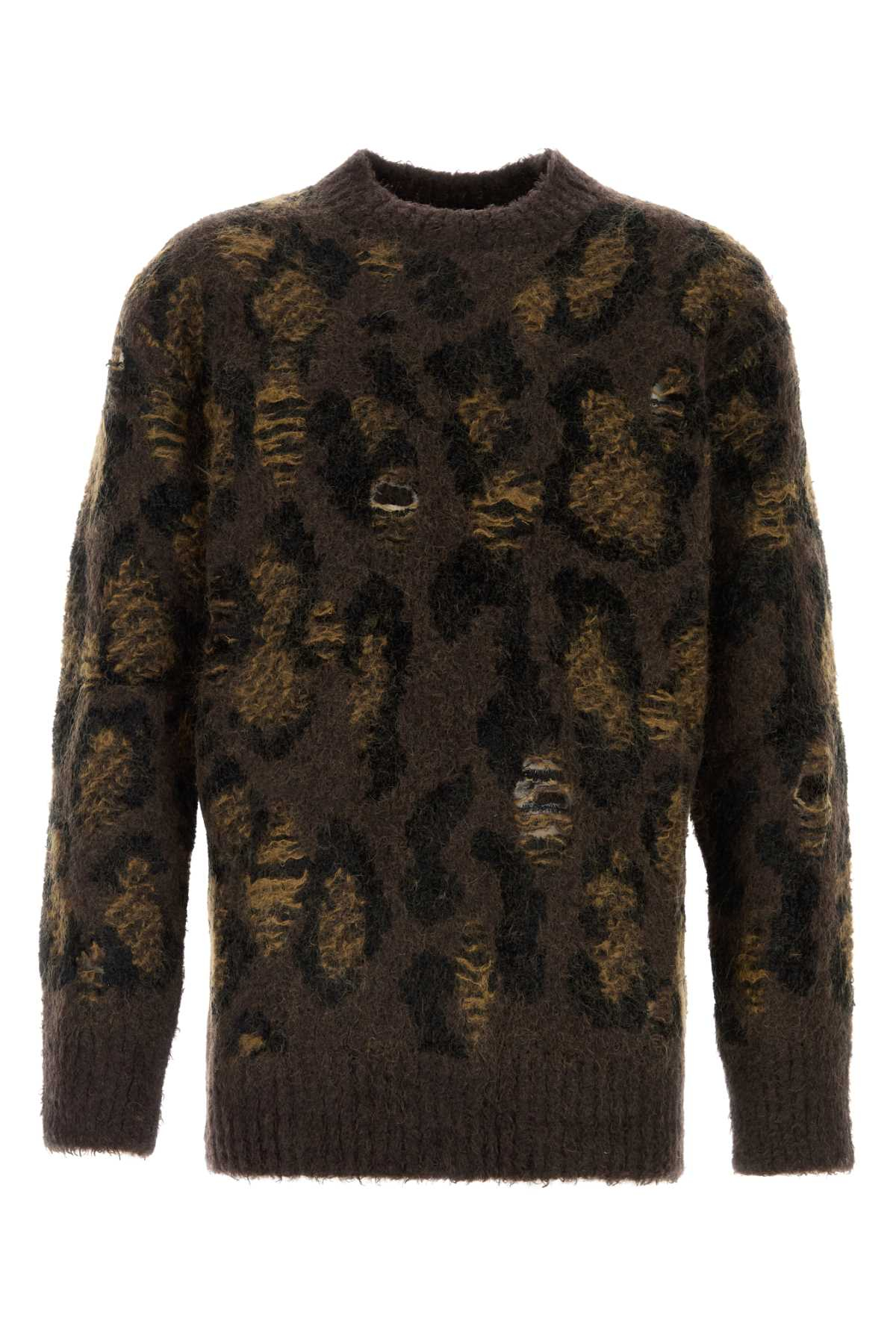 [Junya Watanabe] Knitwear FW24 WNN033W24 BROWN