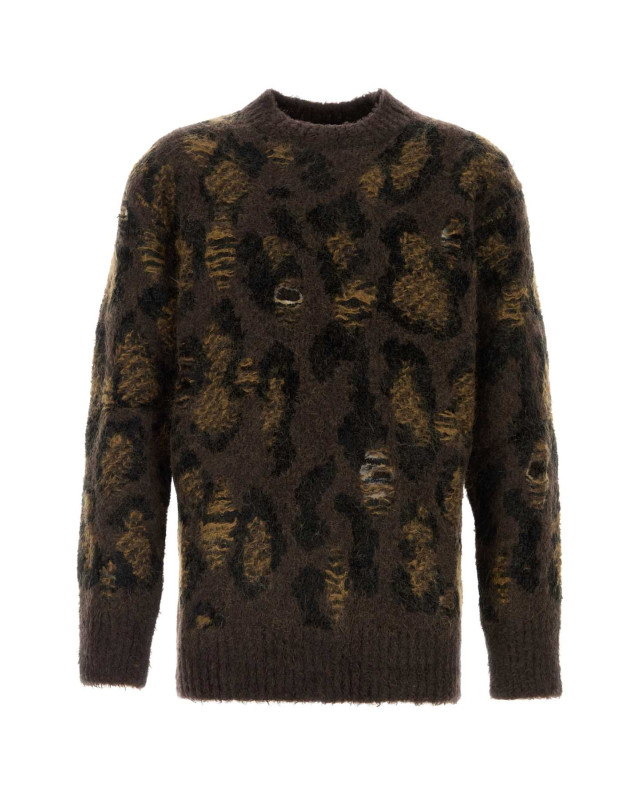 [Junya Watanabe] Knitwear FW24 WNN033W24 BROWN