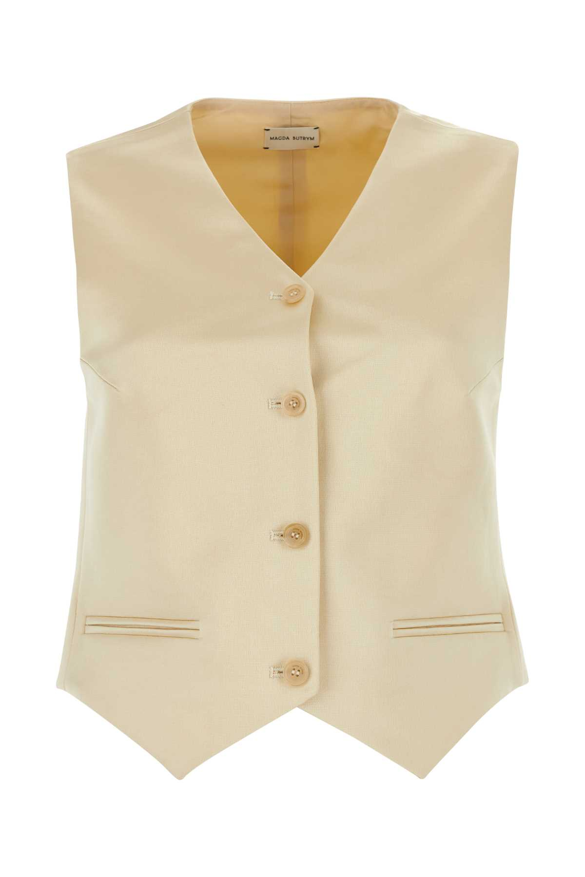 [MAGDA BUTRYM] Vest SS24 216524 YELLOW