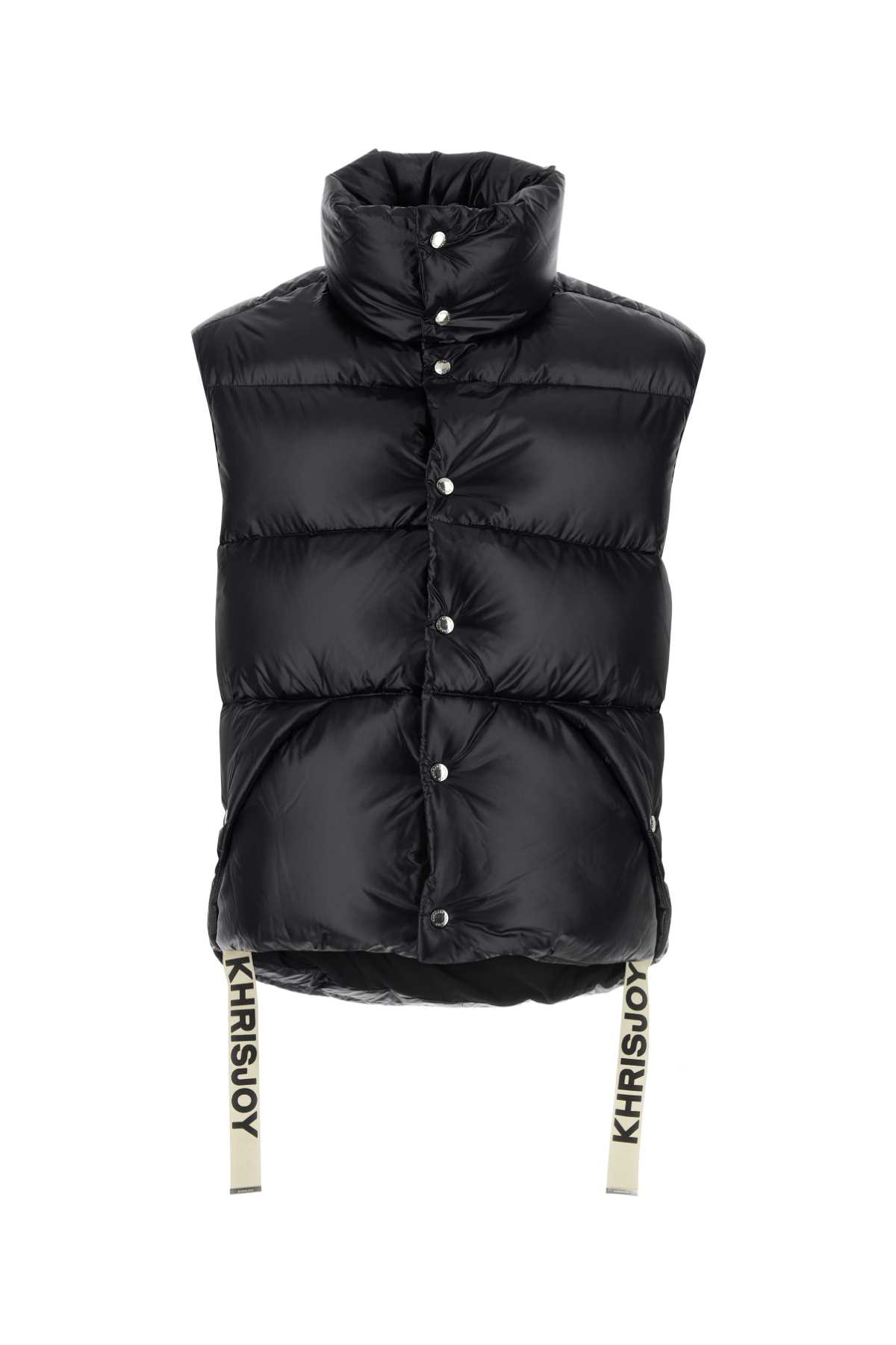 [KHRISJOY] Down Vest FW24 EFPM049NYL BK01