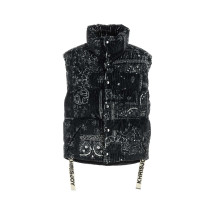 [KHRISJOY] Down Vest FW24 CFPM049NCOBD BK01