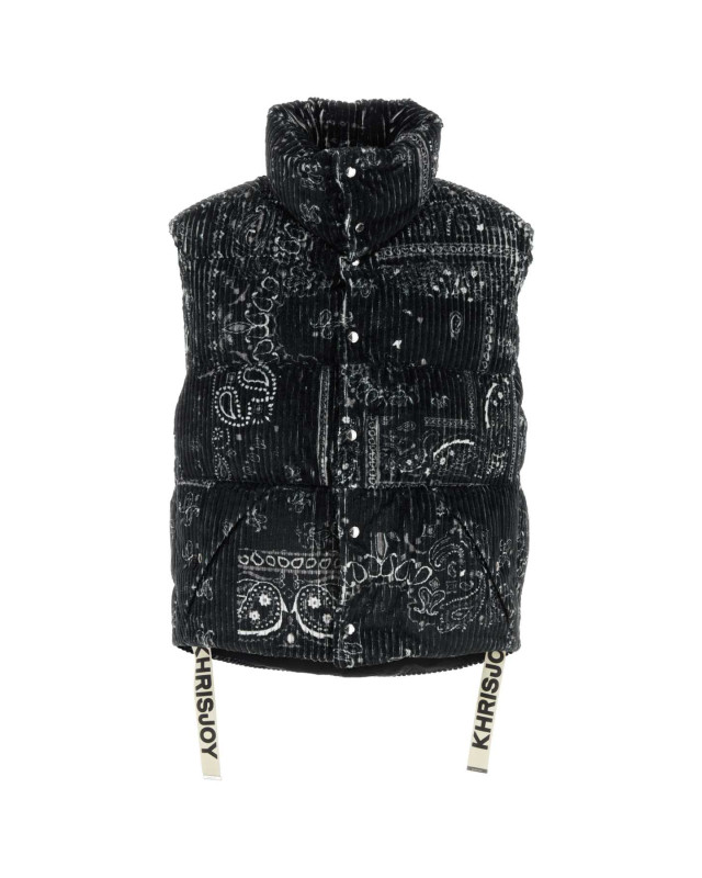 [KHRISJOY] Down Vest FW24 CFPM049NCOBD BK01