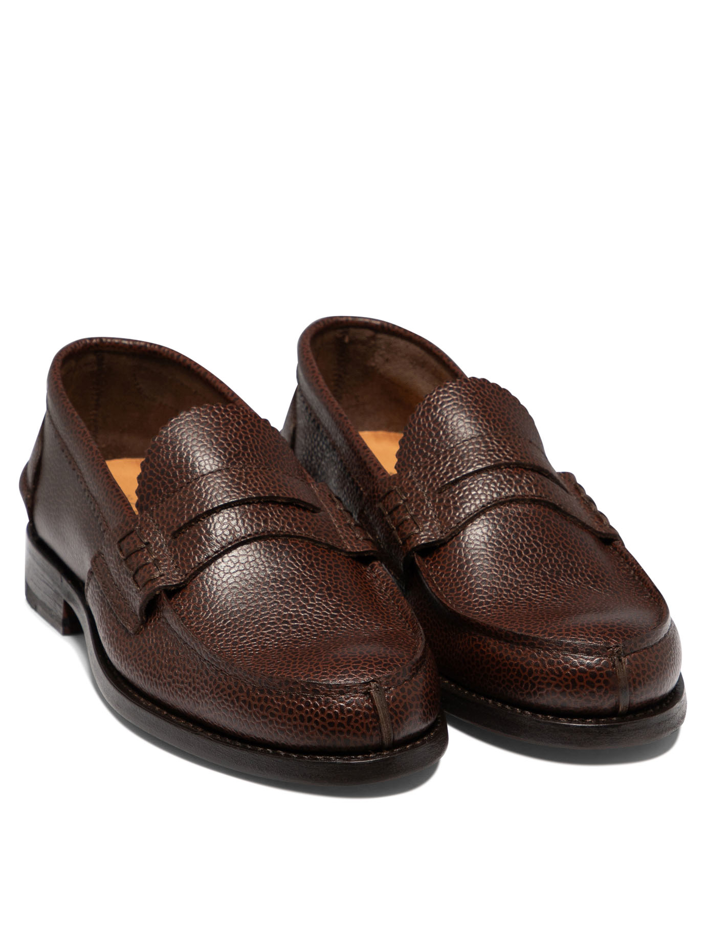 [Saxone of scotland] Loafer SS24 1407/74FULL GRAIN BROWN