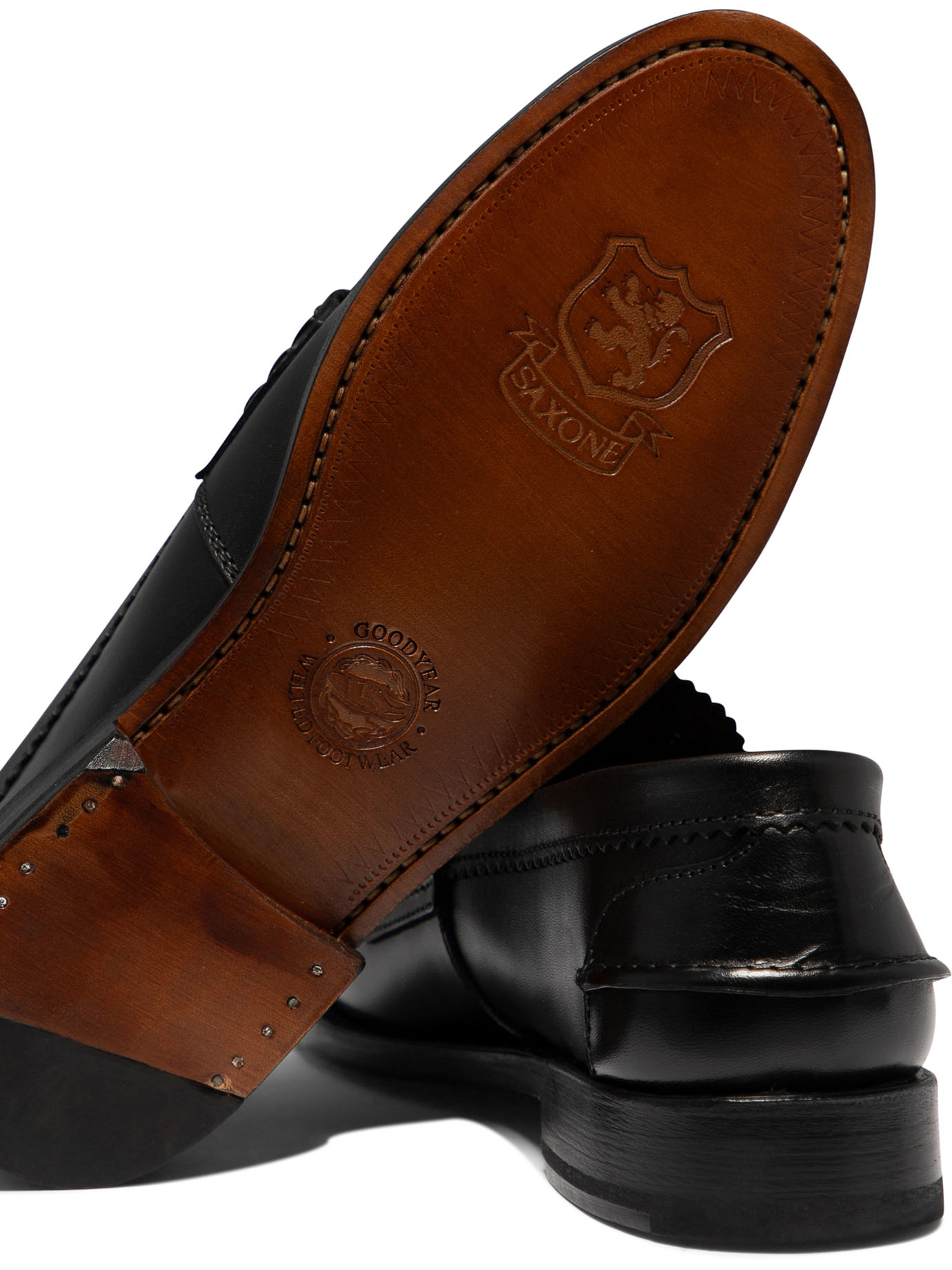 [Saxone of scotland] Loafer SS24 1407/22BLACK