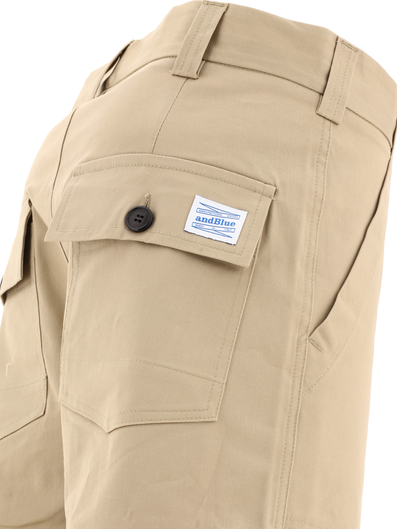 [andBlue] Trousers FW24 HAMMERBUSHSABBIA
