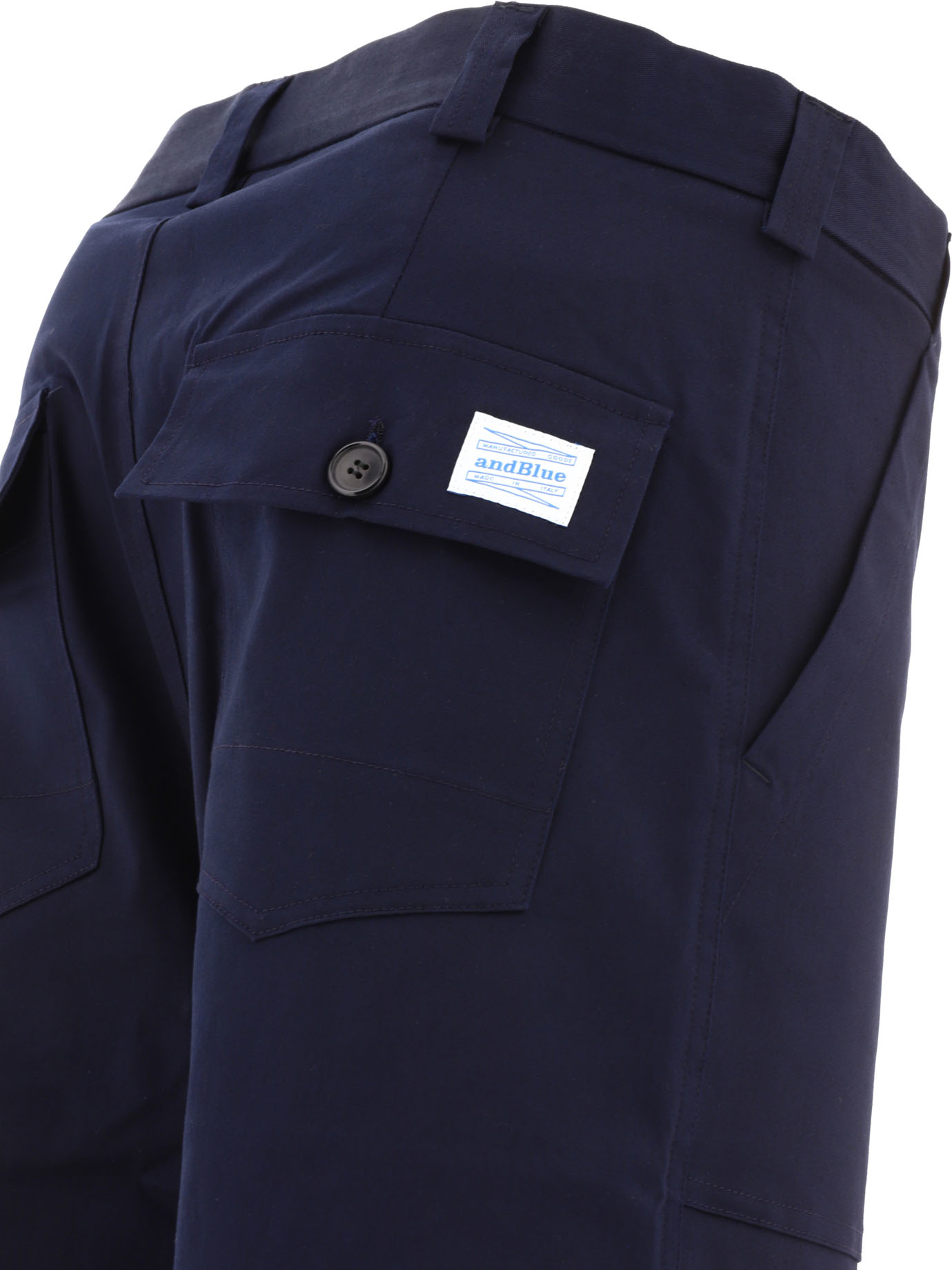 [andBlue] Trousers FW24 HAMMERBUSHBLU DARK