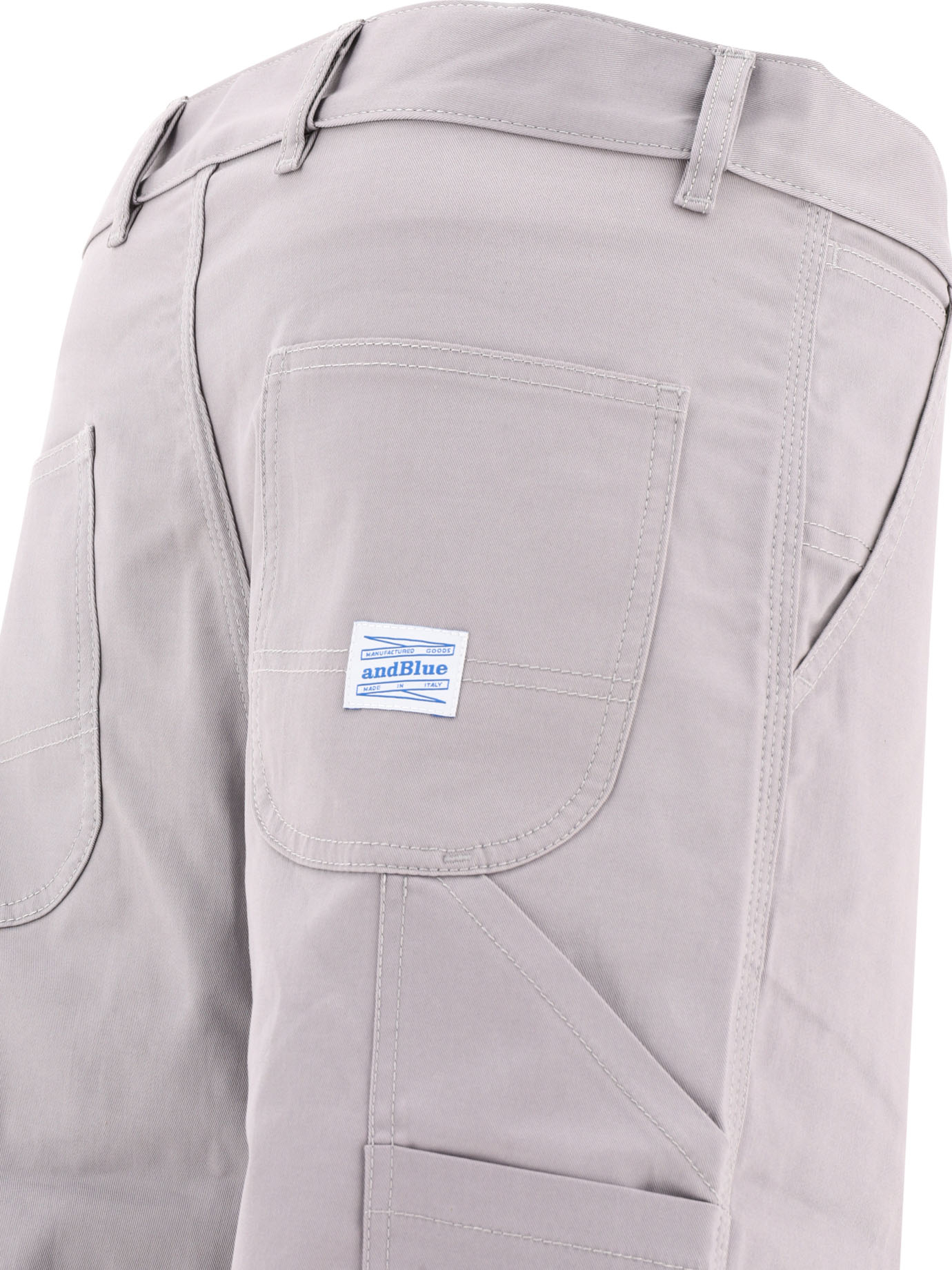 [andBlue] Trousers FW24 CARPENTERBUSHGHIACCIO