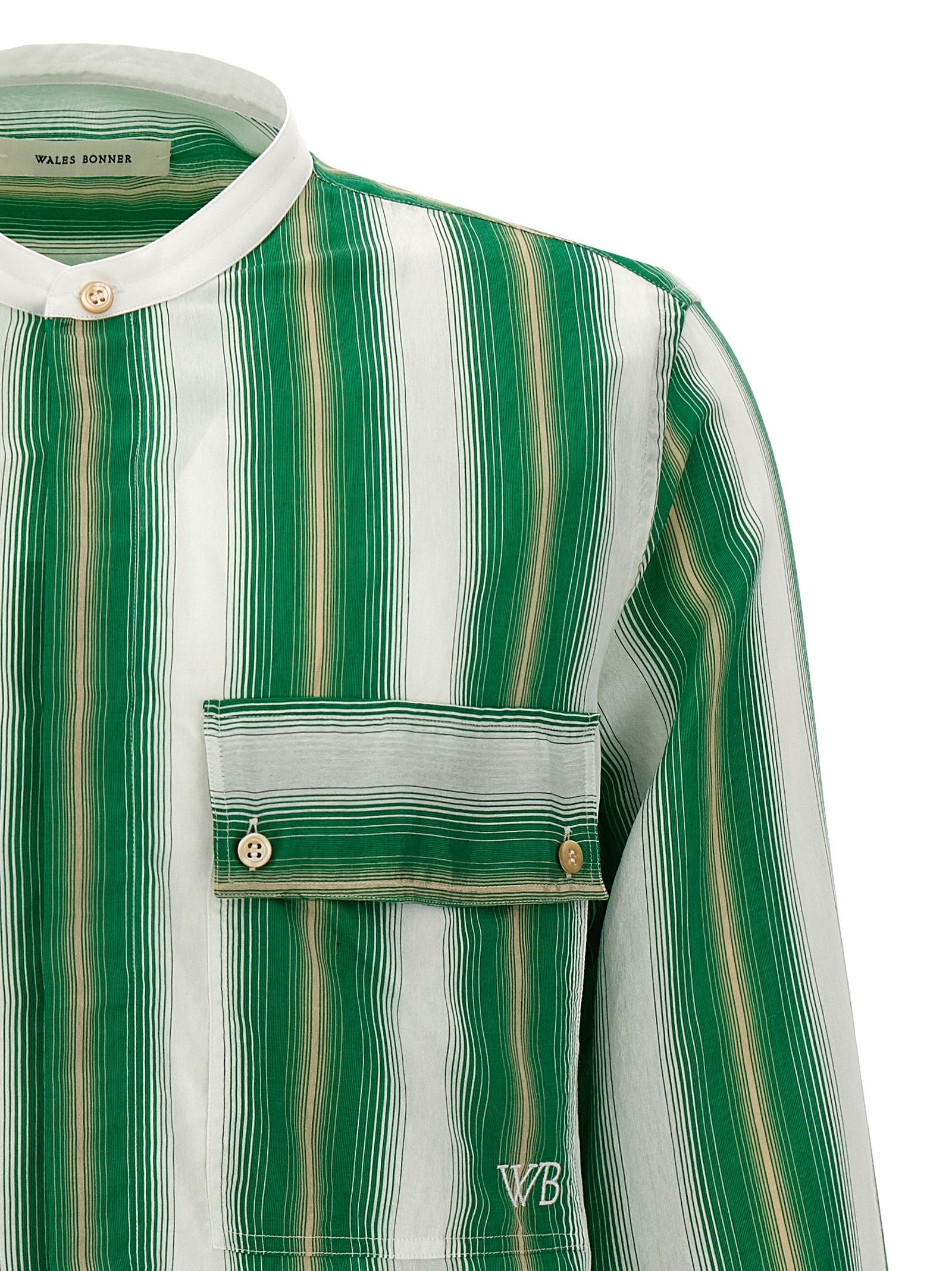 [Wales Bonner] Shirts Long Sleeve SS24 MS24SH02VI030070