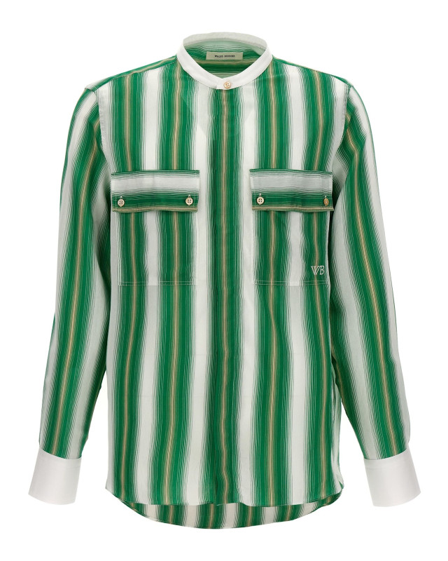 [Wales Bonner] Shirts Long Sleeve SS24 MS24SH02VI030070