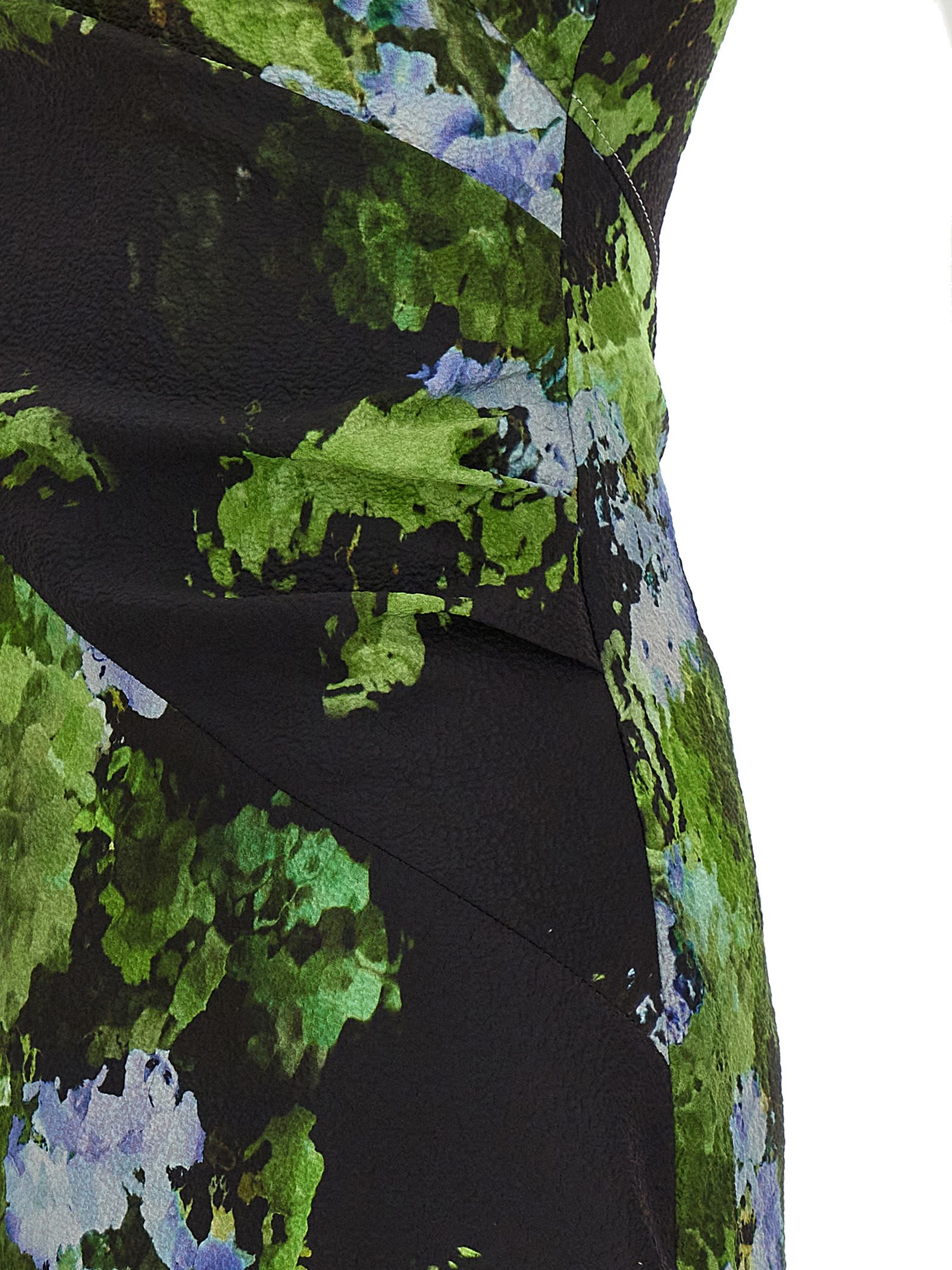 [VICTORIA BECKHAM] Short sleeve dress SS24 1124WDR005199ABLACKFROST