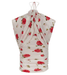 [MAGDA BUTRYM] Short sleeve dress SS24 176424CREAM