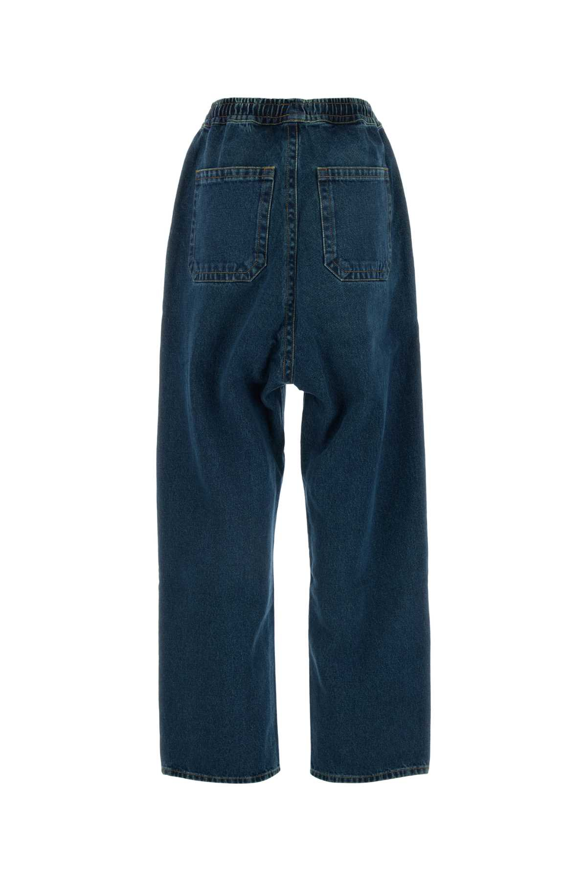 [YPROJECT] Jeans FW24 207PA012D22 EVERGREENVINBLU