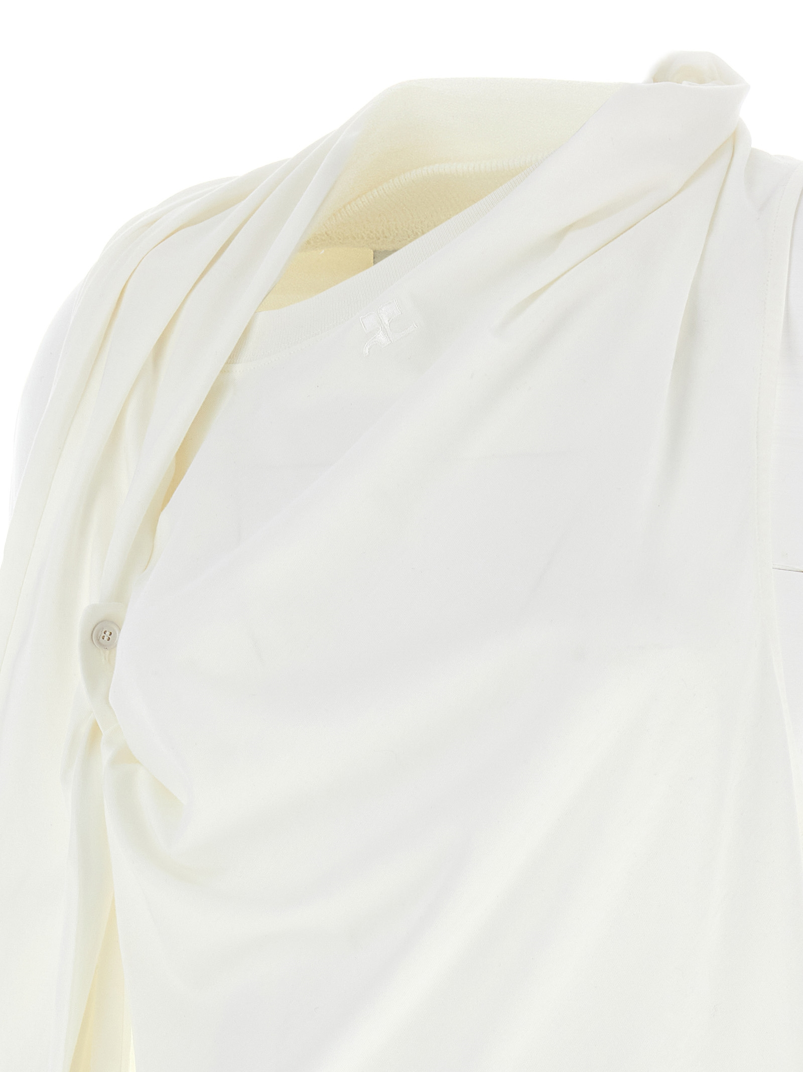 [Courreges] T-shirts Long Sleeve FW24 424JTS154JS01750001