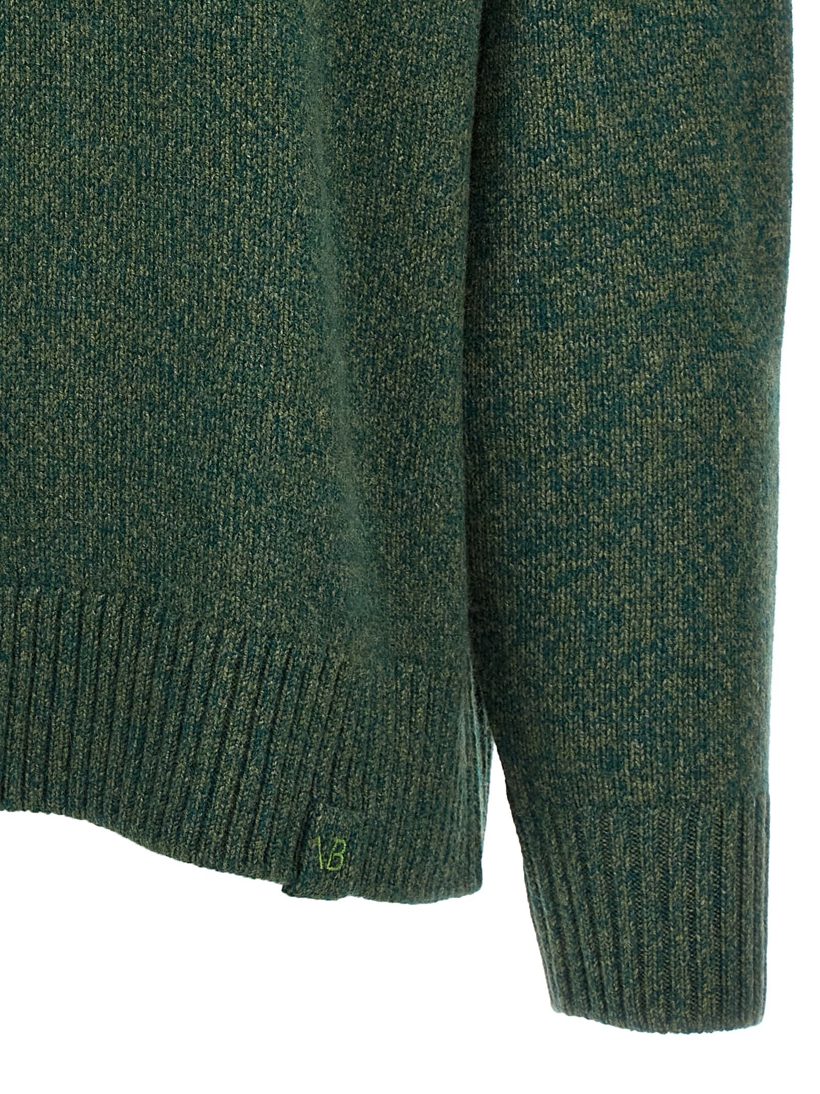 [VICTORIA BECKHAM] Knitwear FW24 1424KJU005933ASPRUCEGREEN
