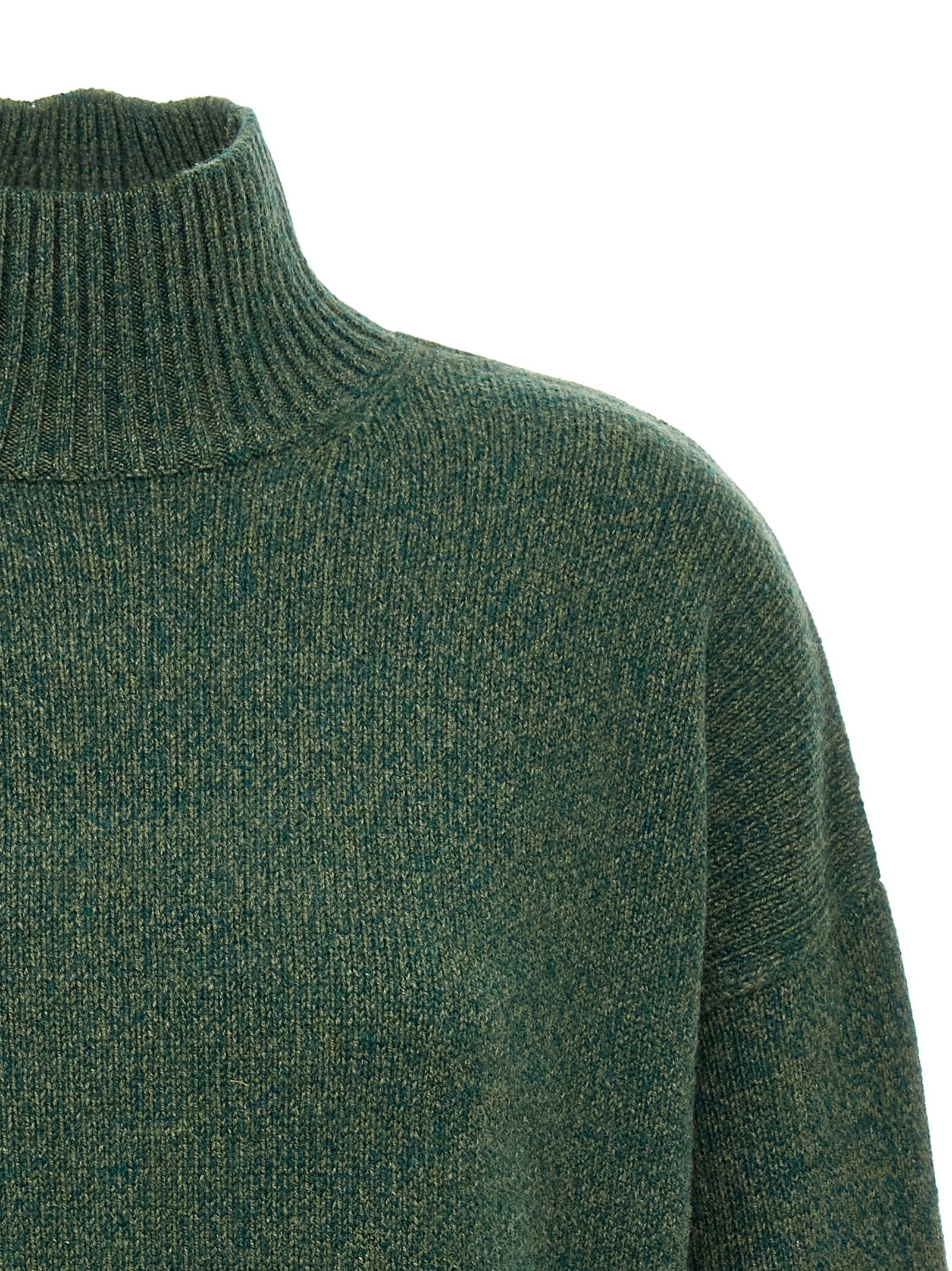 [VICTORIA BECKHAM] Knitwear FW24 1424KJU005933ASPRUCEGREEN