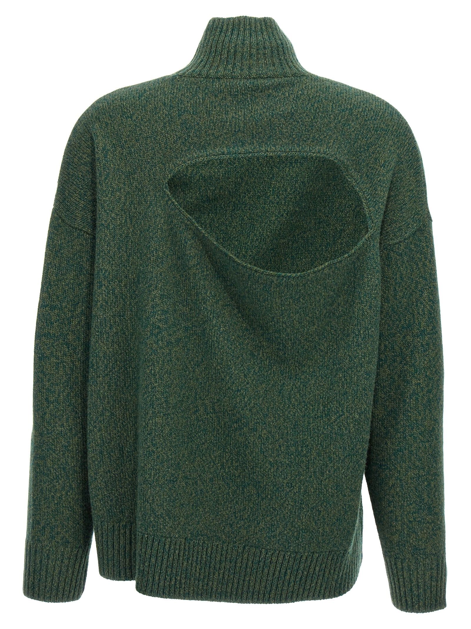 [VICTORIA BECKHAM] Knitwear FW24 1424KJU005933ASPRUCEGREEN
