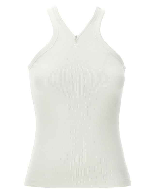 [Courreges] T-shirts Sleeveless FW24 324JDE079JS01210001