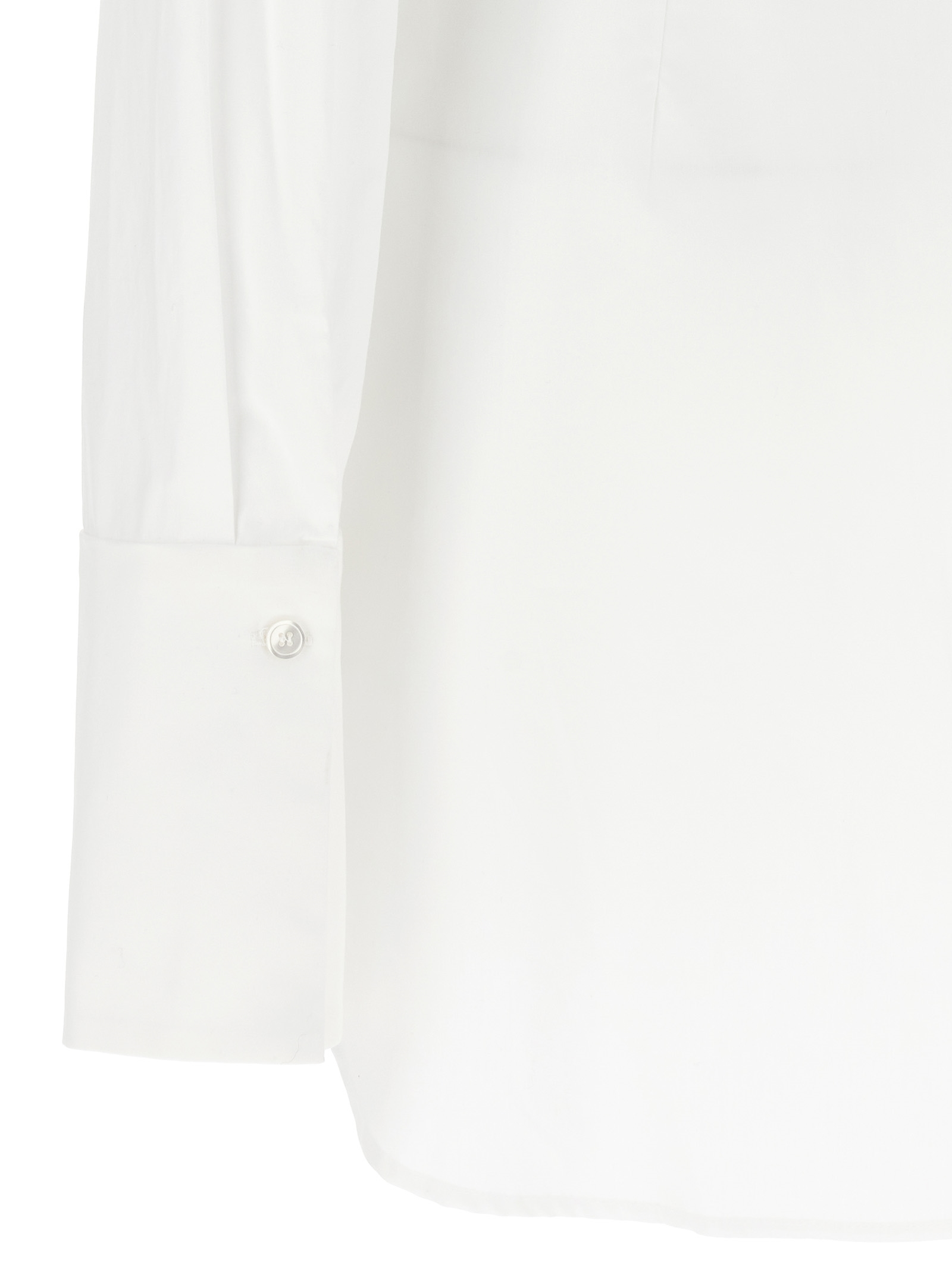 [Nensi Dojaka] Blouse FW24 NDAW24SHT031WHITE