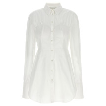 [Nensi Dojaka] Blouse FW24 NDAW24SHT031WHITE