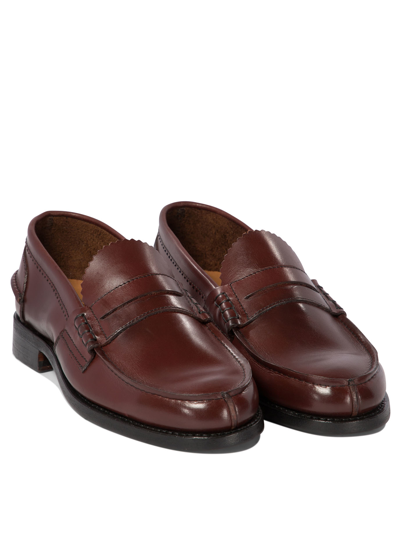 [Saxone of scotland] Loafer SS24 1407/03BURGUNDY