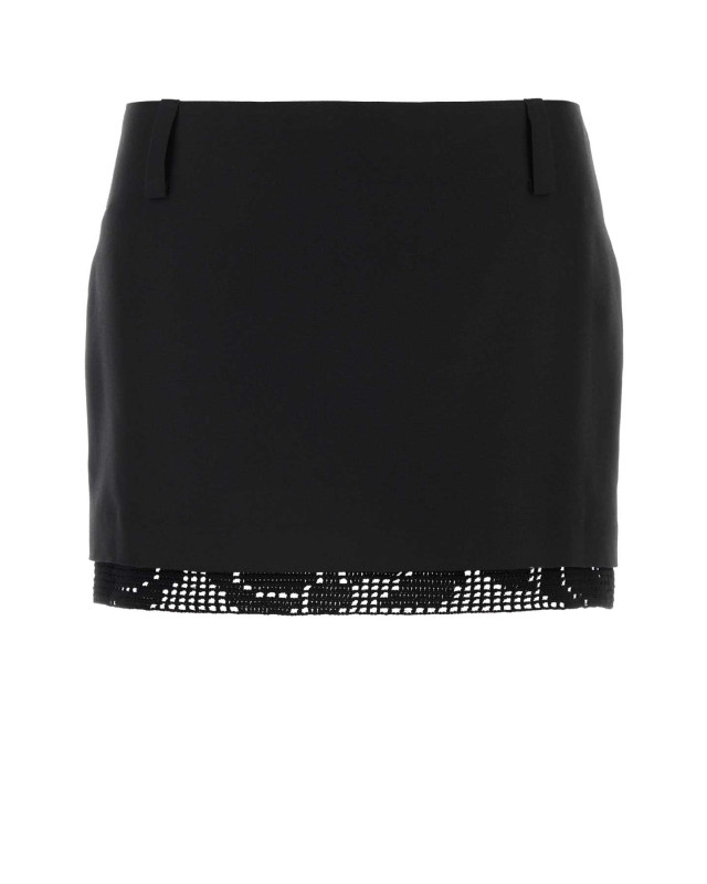 [MAGDA BUTRYM] Mini skirt FW24 219724 BLACK