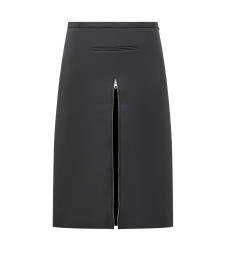[Courreges] Midi skirt FW24 324CJU181PL0007 9999
