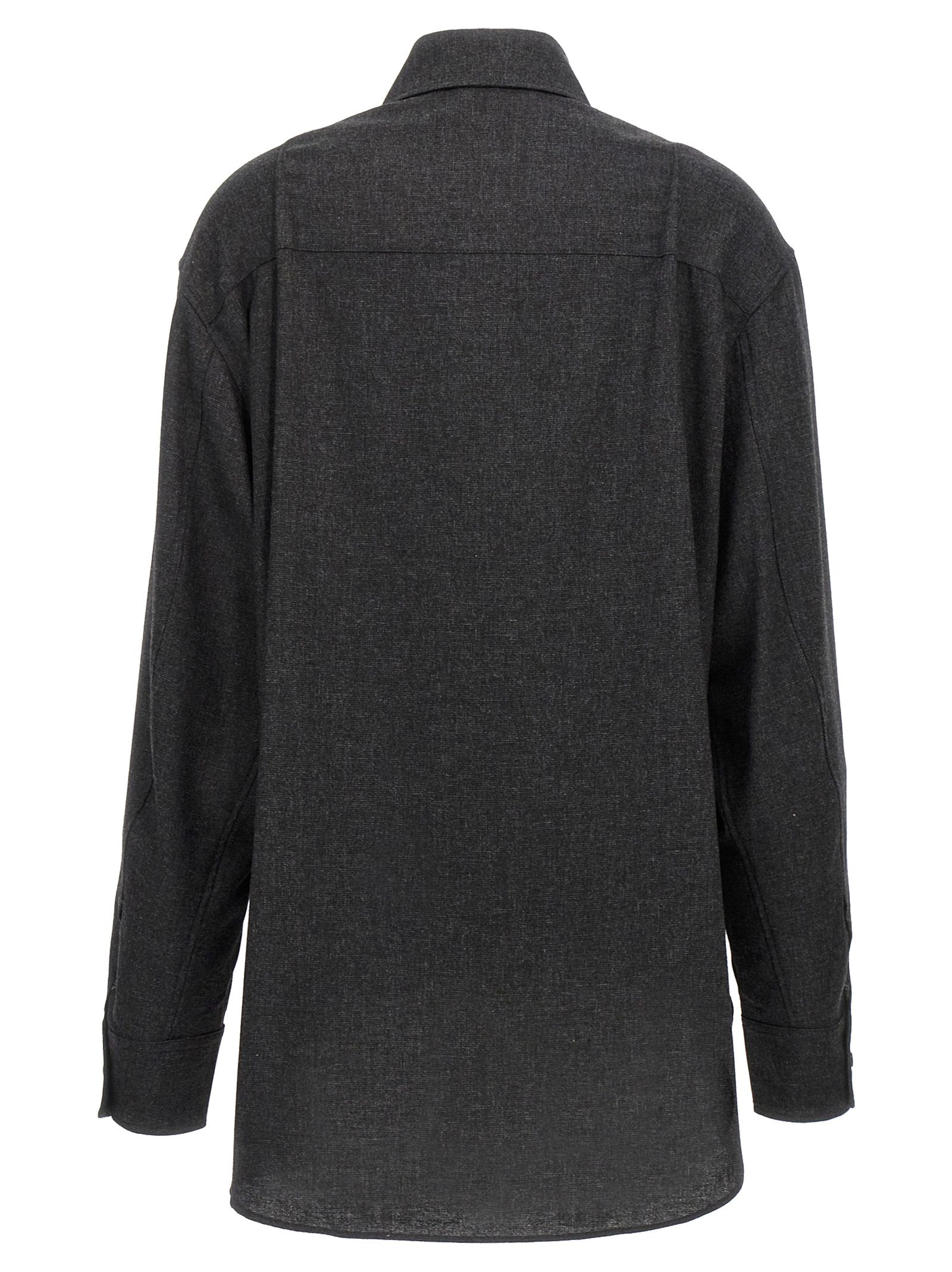 [THE ANDAMANE] Blouse FW24 T160901BTNW045GREYMELANGE