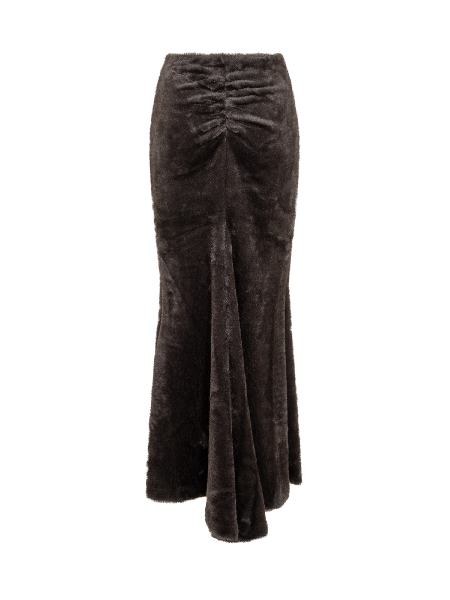 [THE ANDAMANE] Long skirt FW23 TM140353ATJP128 BLACK