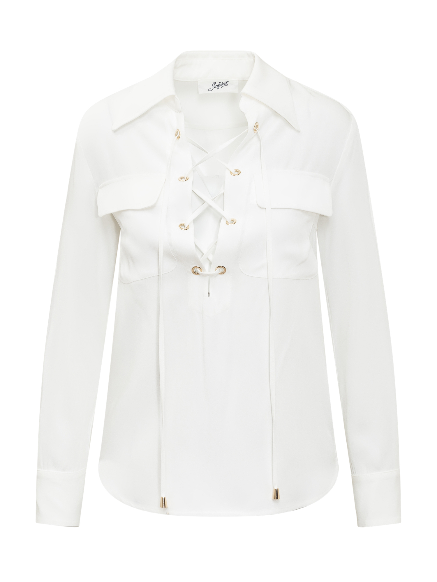 [THE SEAFARER] Shirts Long Sleeve SS22 SWC0021TAF0001000 9003