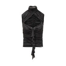 [DE LA VALI] Shirts Sleeveless SS24 SS24DS1541 BLACK