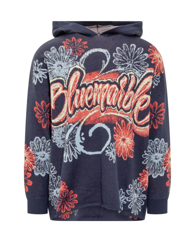 [Bluemarble] Hoodie SS23 HO10KN14A23NAV NAV