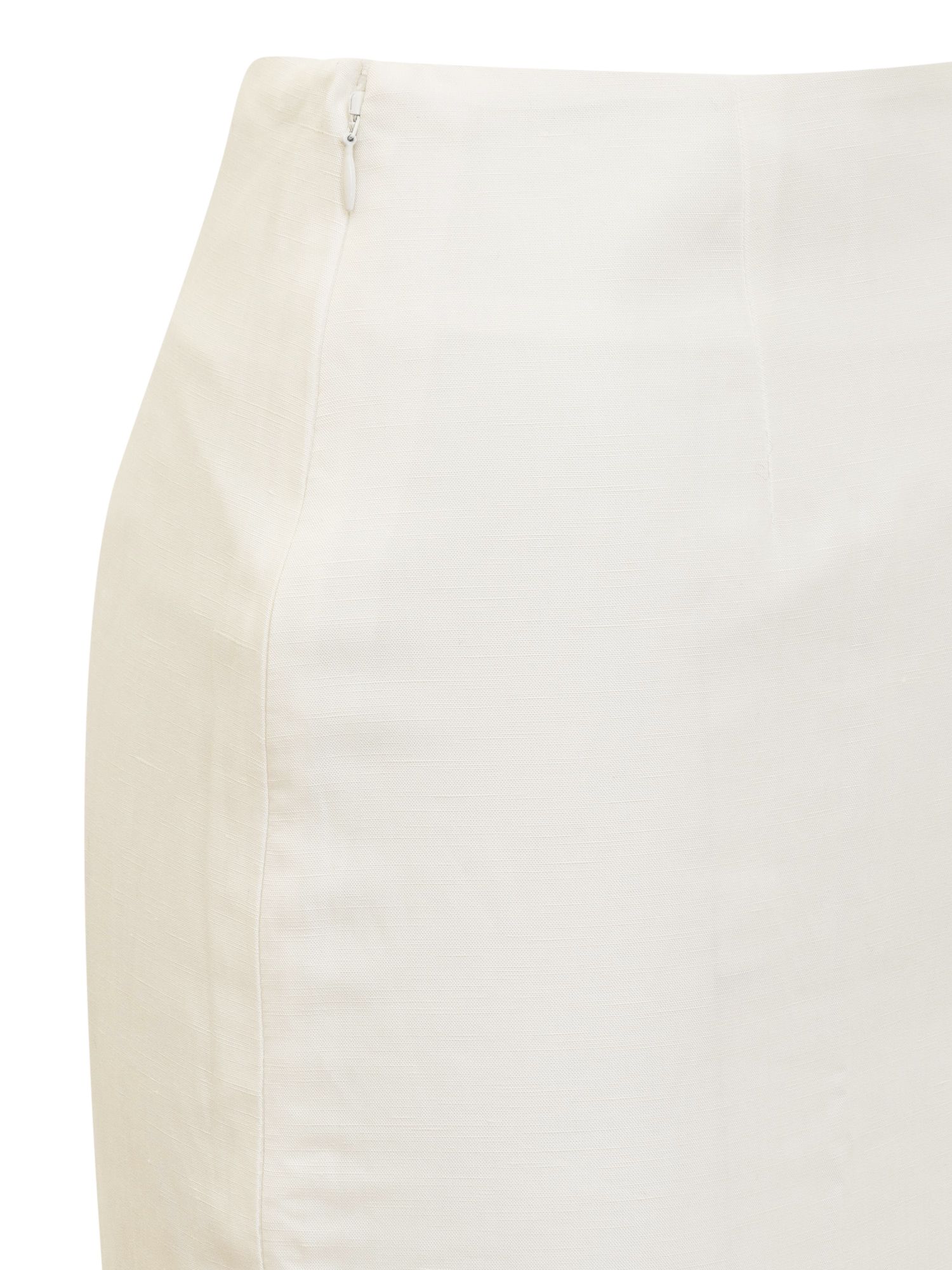 [DE LA VALI] Midi skirt SS23 DS937 WHITE