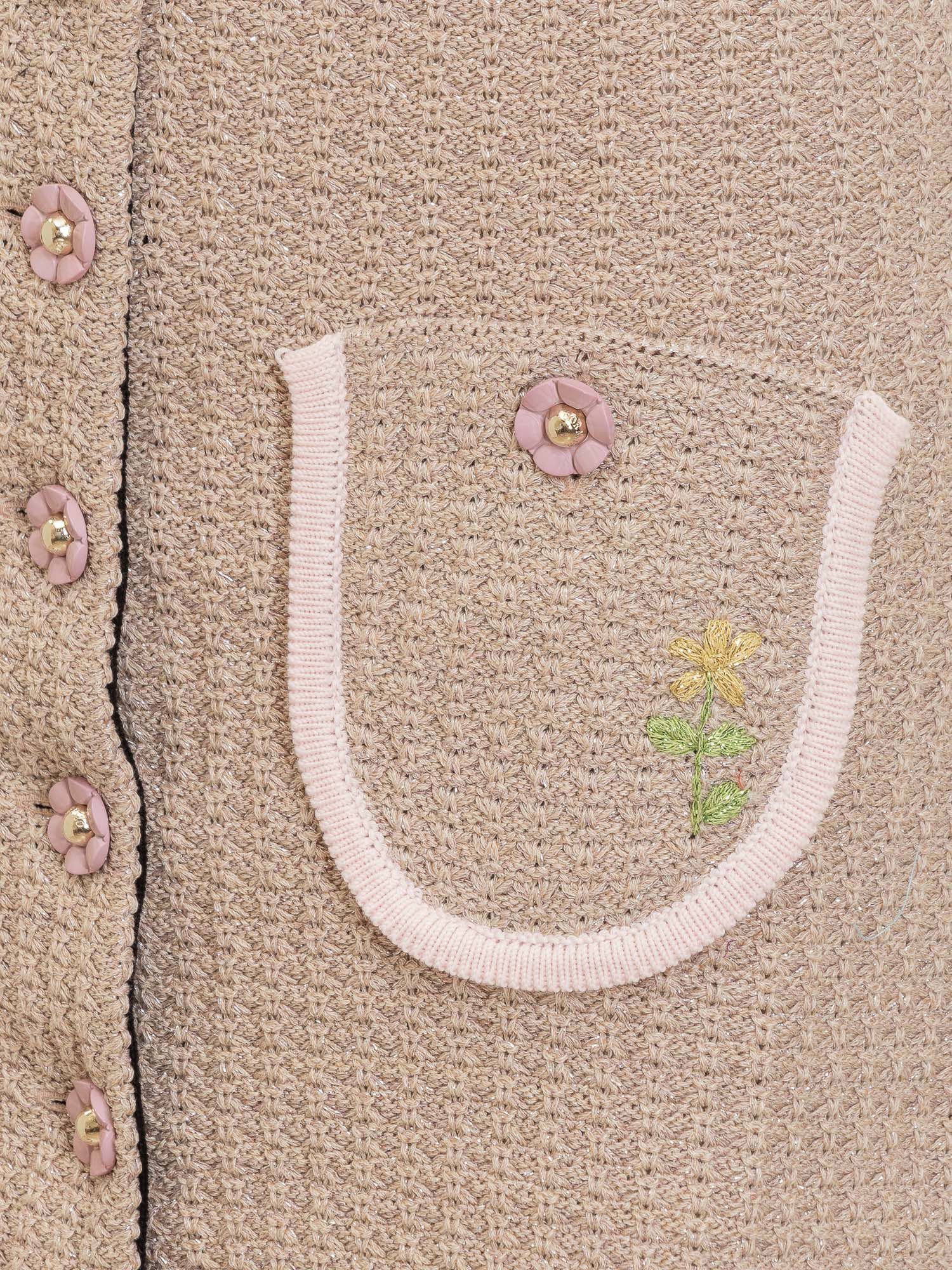 [Cormio] Mini skirt SS23 CHIARA BEIGEPINK
