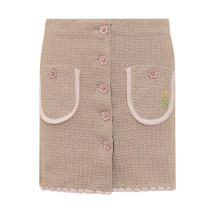 [Cormio] Mini skirt SS23 CHIARA BEIGEPINK