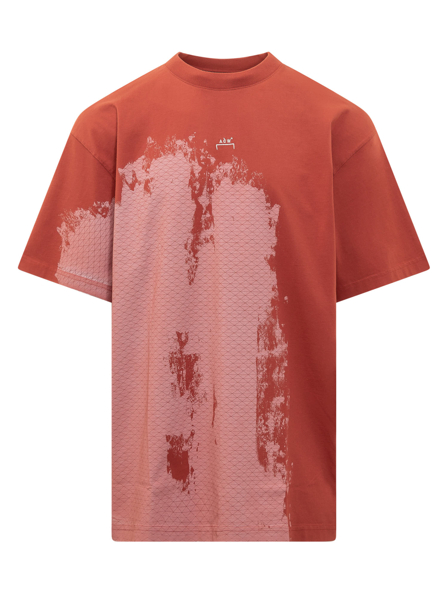 [A Cold Wall] T-shirts Short Sleeve SS23 ACWMTS121 RUST