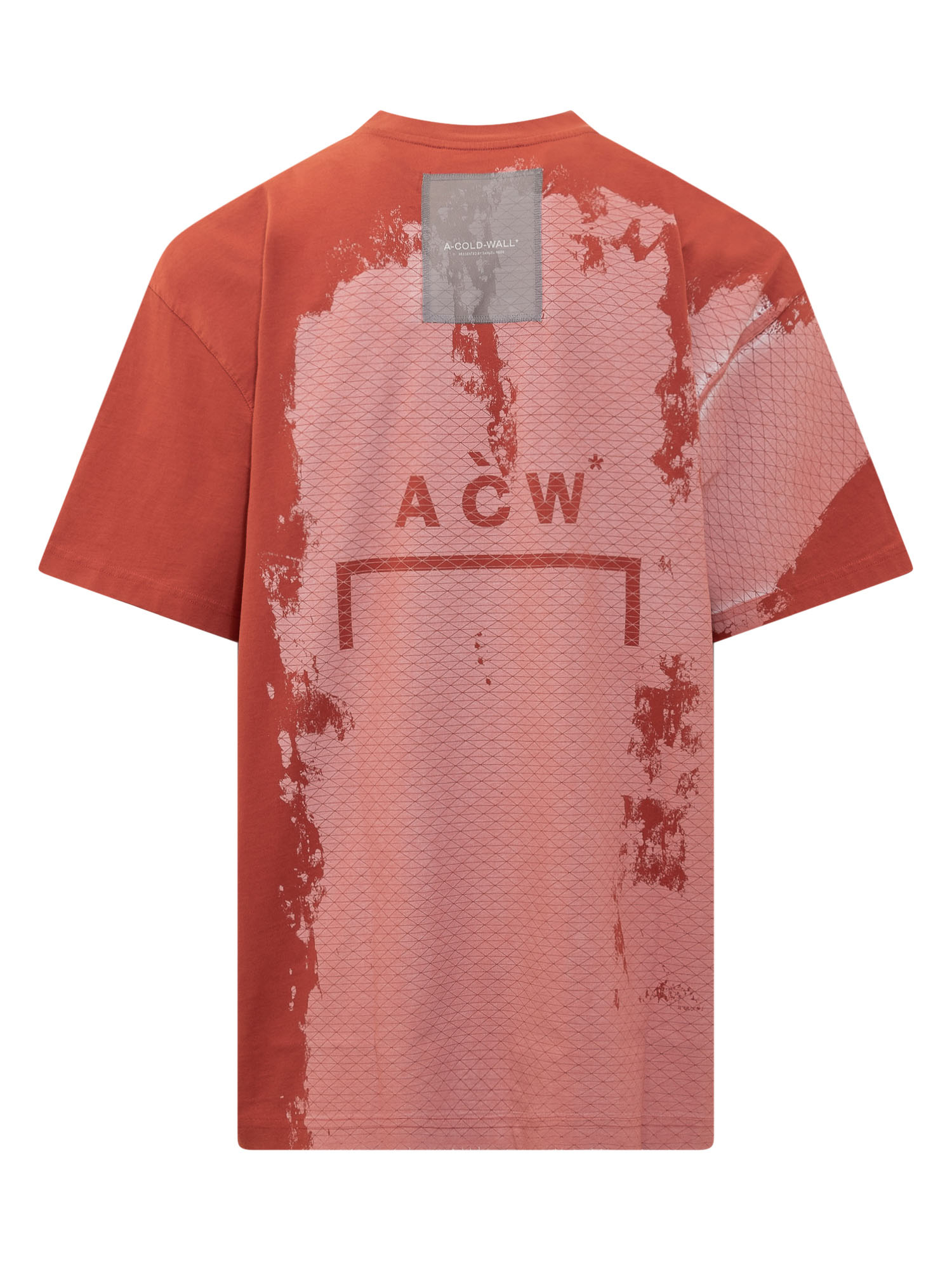 [A Cold Wall] T-shirts Short Sleeve SS23 ACWMTS121 RUST