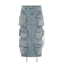 [The Attico] Midi skirt SS24 241WCS189D073 024