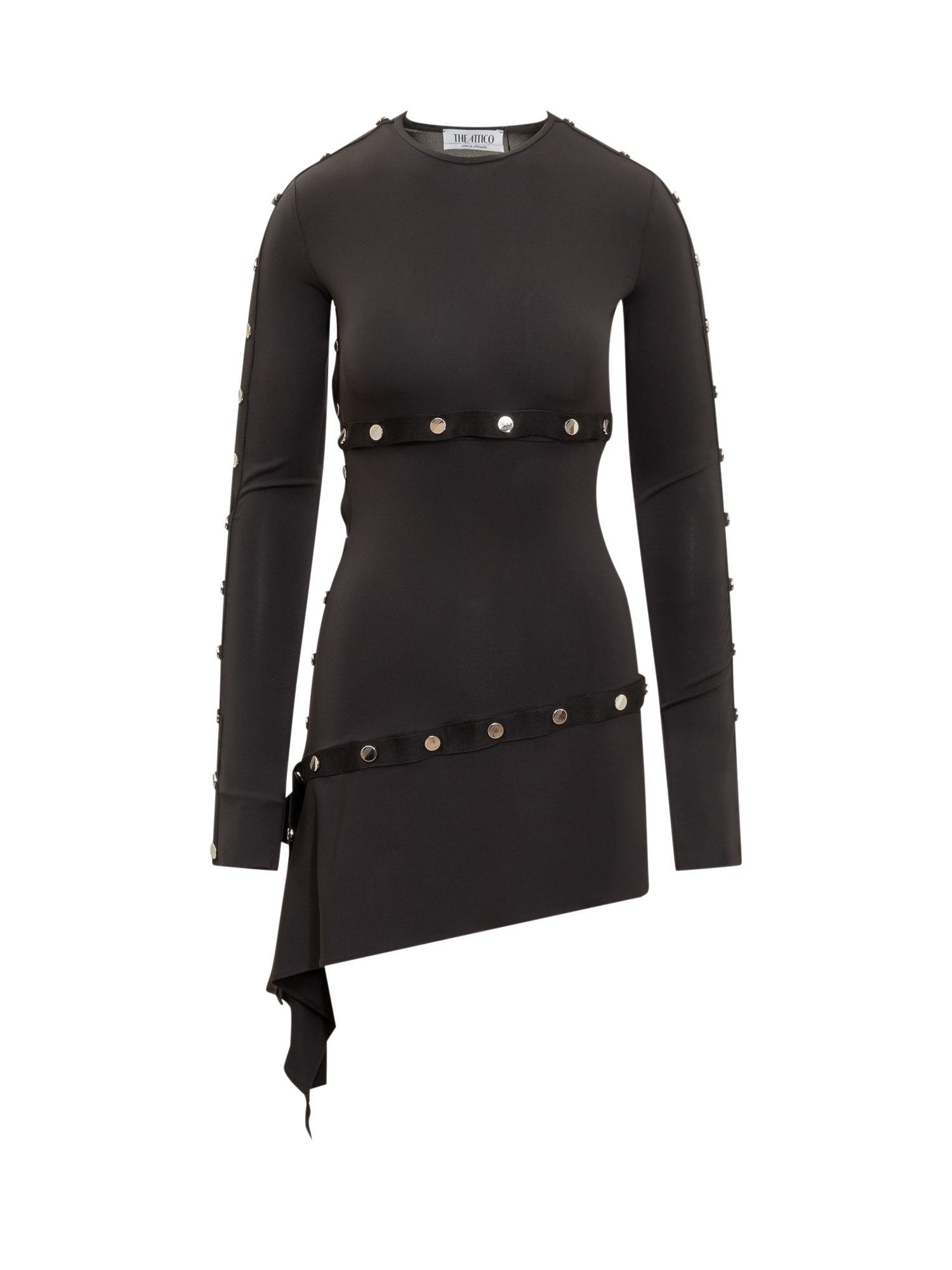 [The Attico] Long sleeve dress SS24 241WCA273A014 100