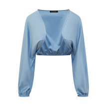 [ACTUALEE] Shirts Long Sleeve SS24 12205 CIELO