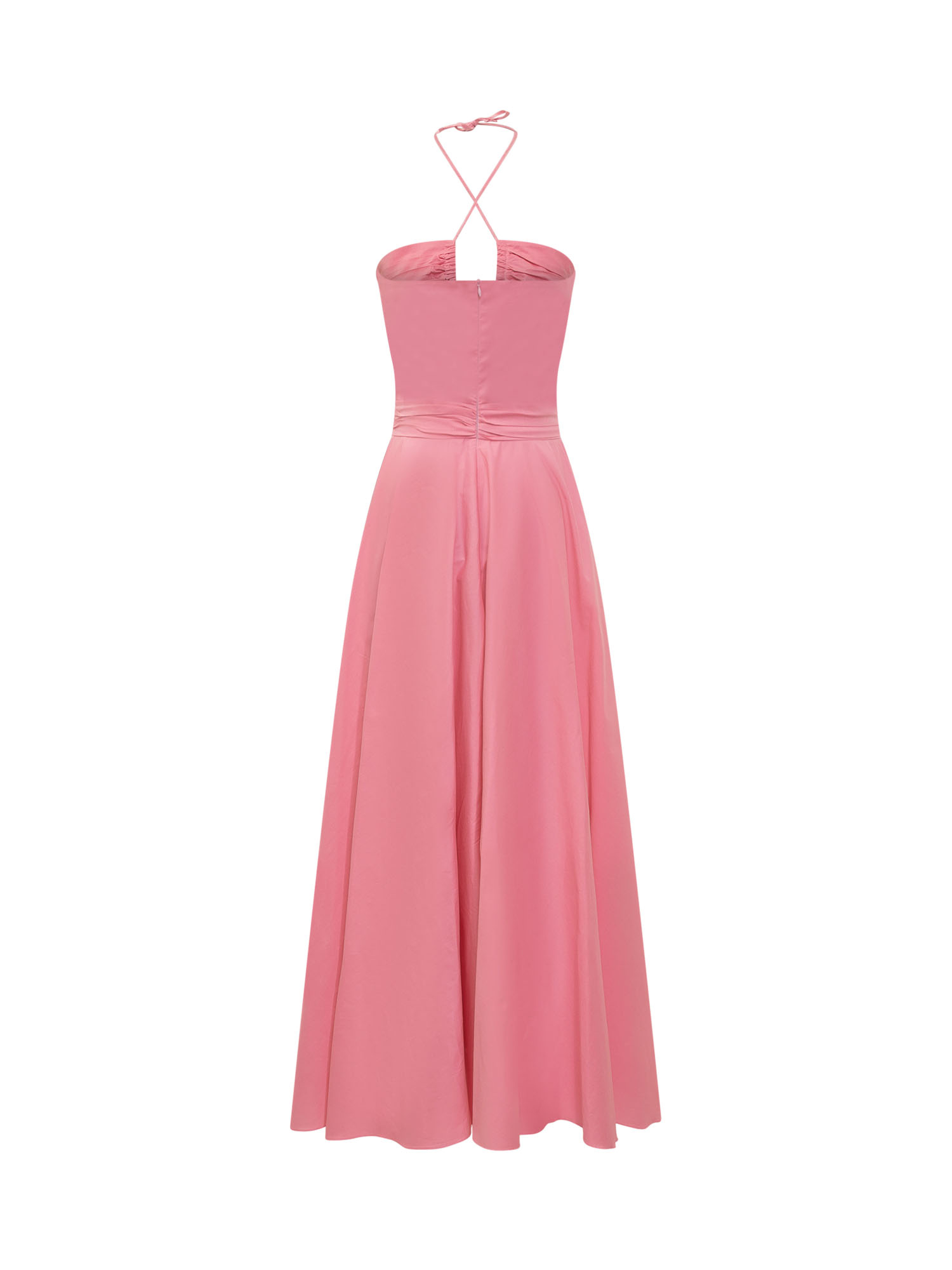 [ACTUALEE] Sleeveless dress SS24 12201 INTENSEPINK