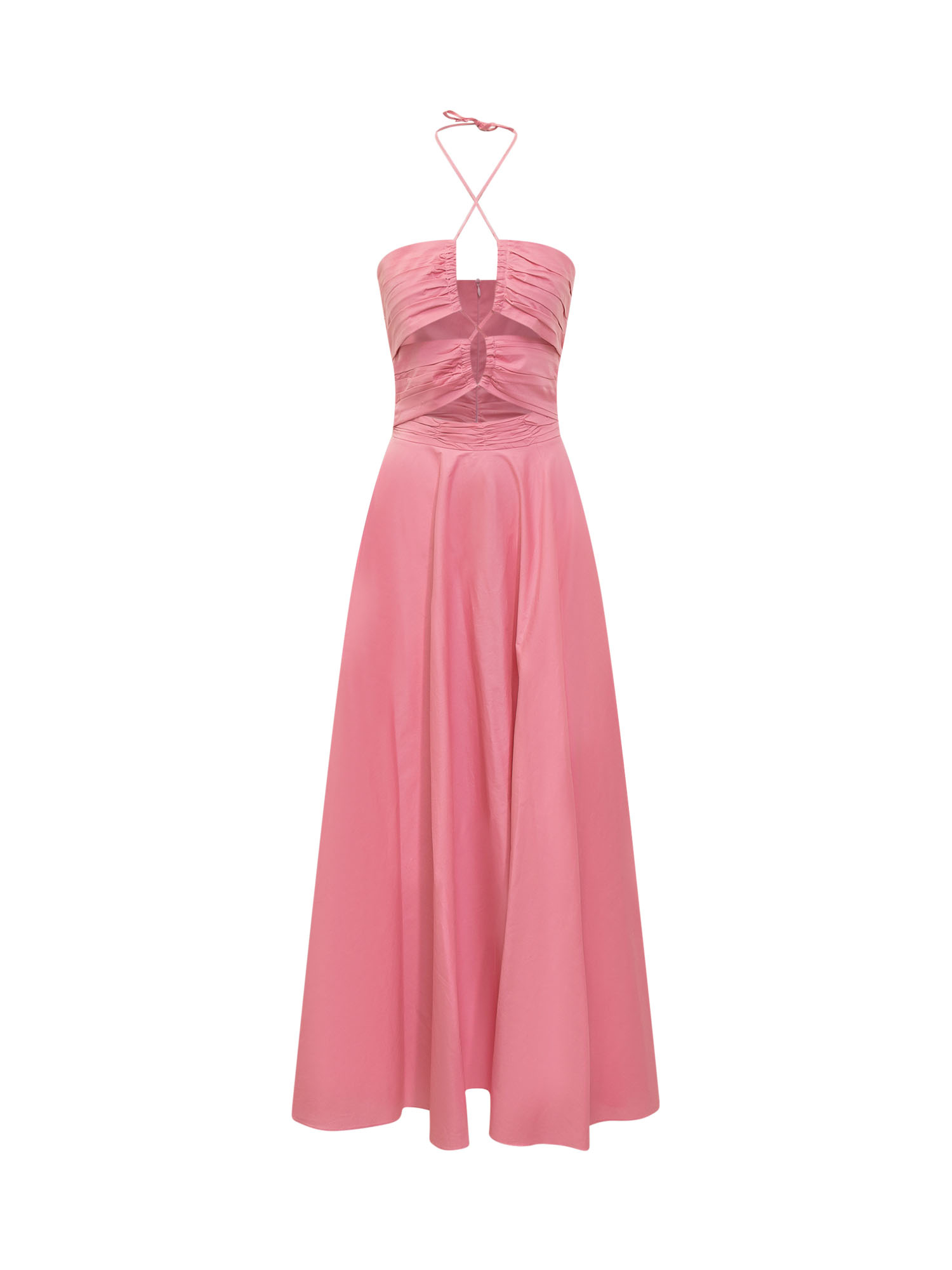 [ACTUALEE] Sleeveless dress SS24 12201 INTENSEPINK