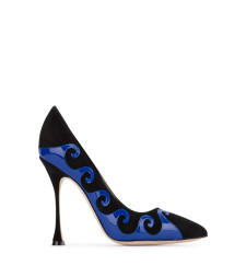 [Manolo Blahnik] Sandals FW23 KASAI3232442 BLCKBBLU
